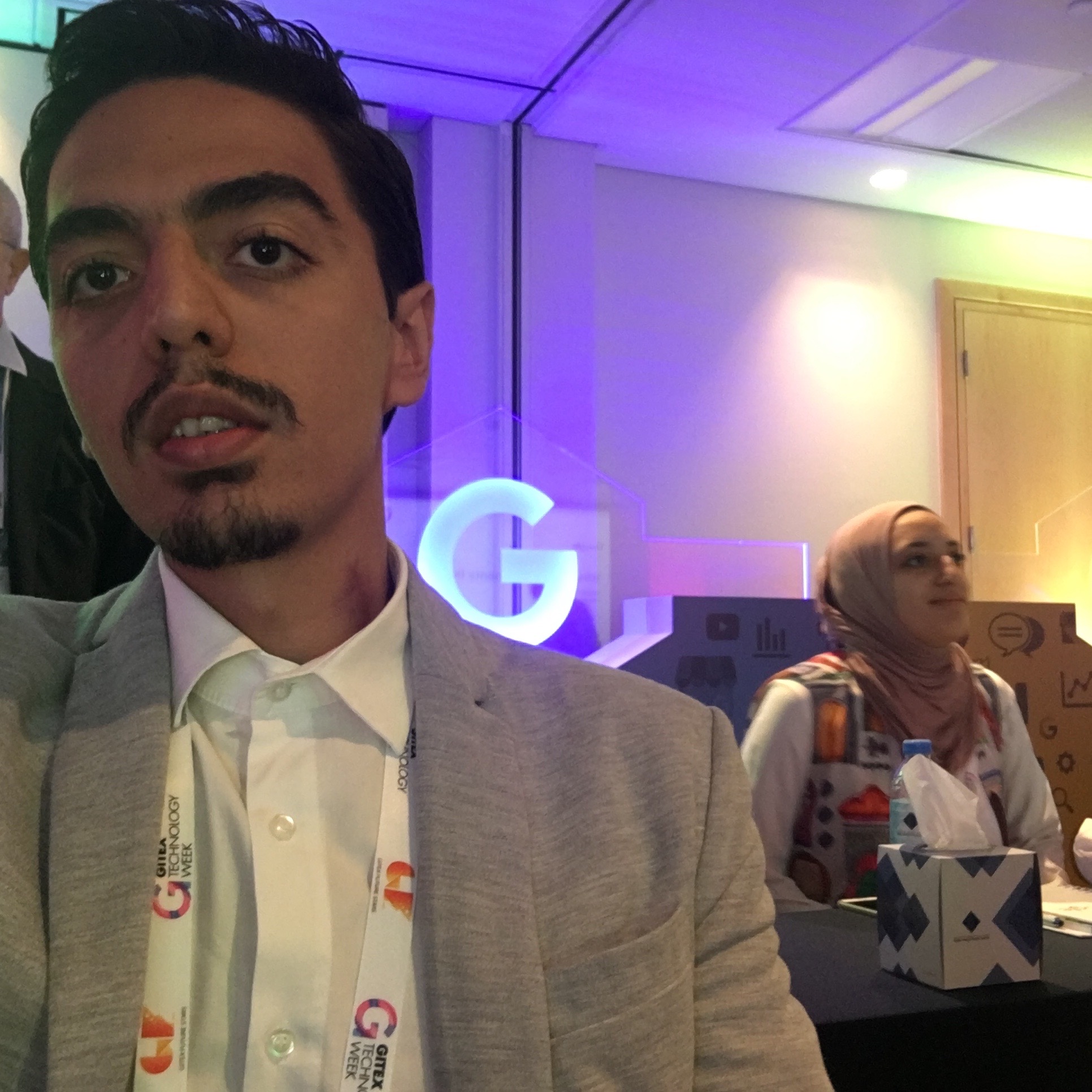Koorosh Heydari in GTEX Dubai Google workshop