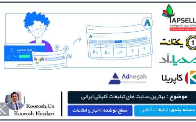 بهترین سایت های تبلیغات کلیکی ایرانی در سال 1402